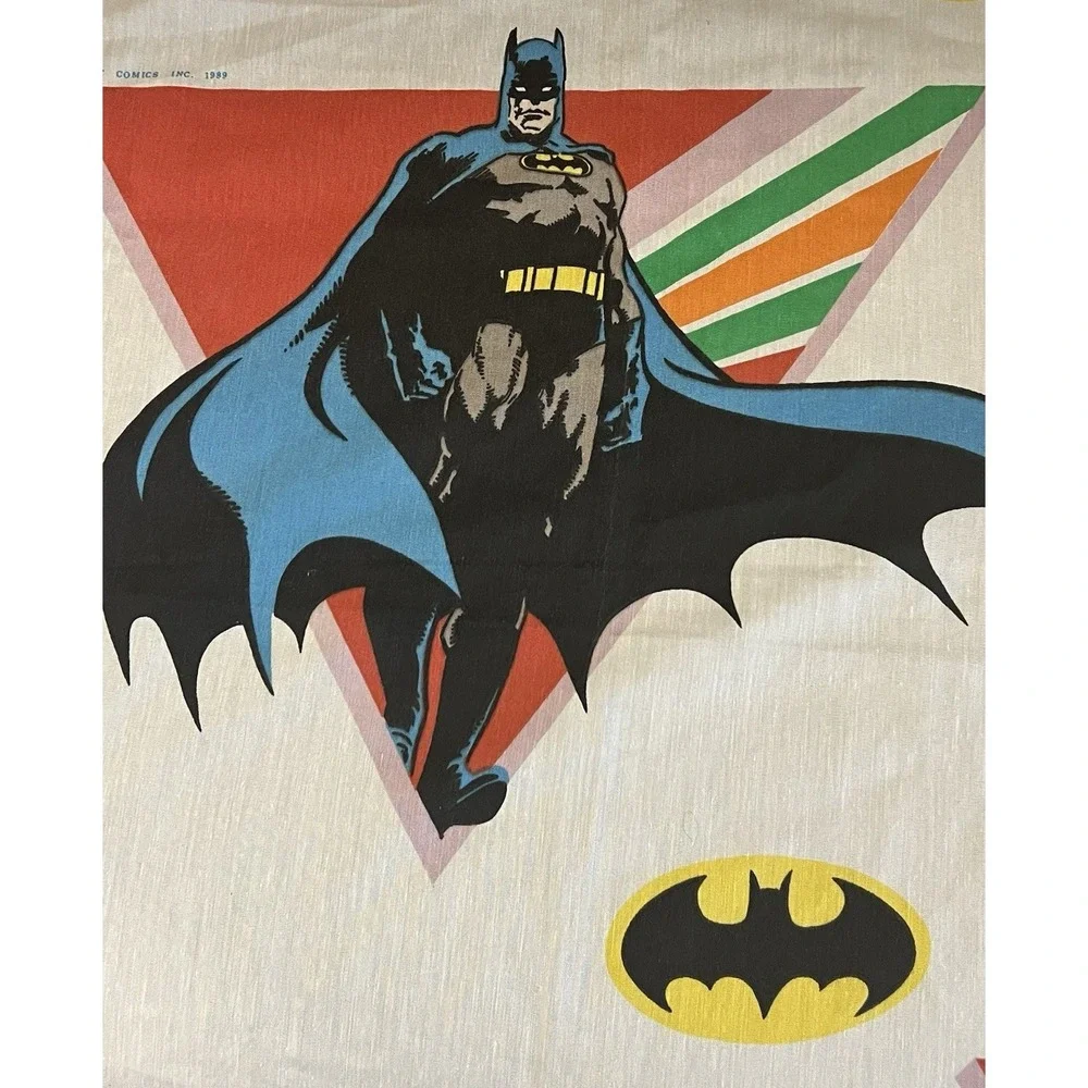 DC Comics Batman Vintage Pair Curtain Panels 1989 30